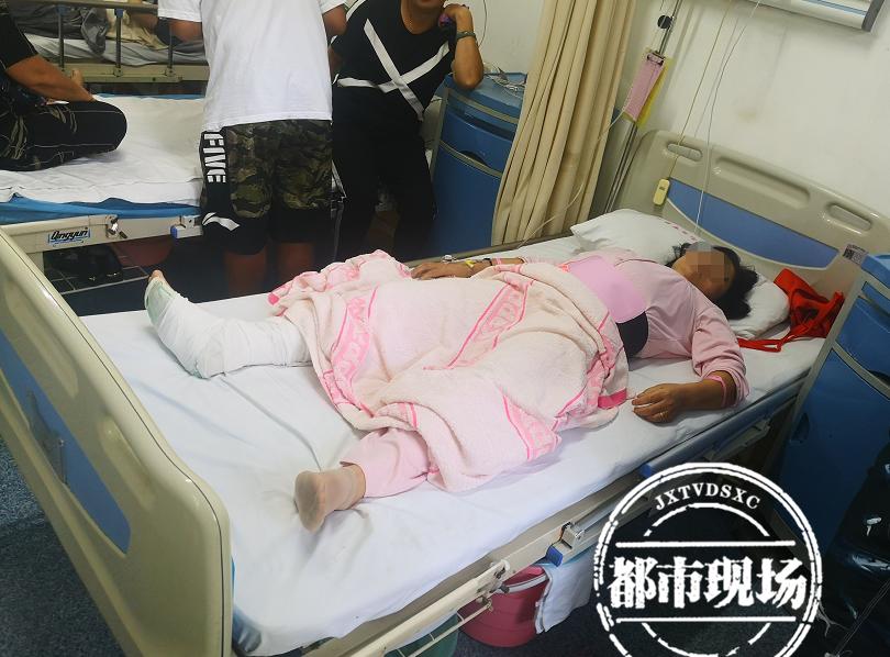 在南昌旺中旺超市做導購 摔成多處骨折 要賠償時遭遇多方扯皮