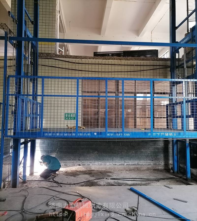 承德升降貨梯-5噸電動升降貨梯-電動貨梯報價-力豪機械